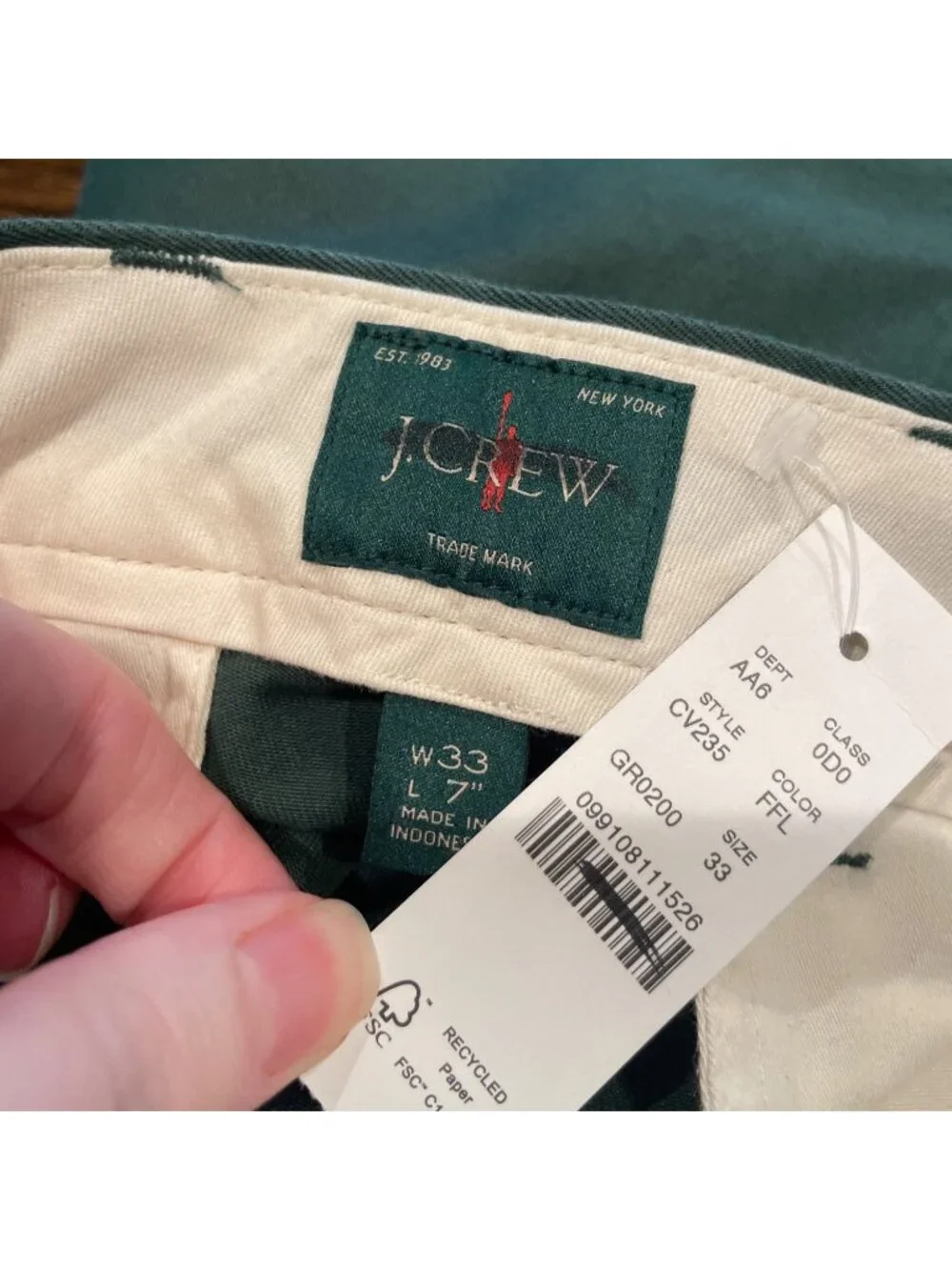 NWT J.Crew 7